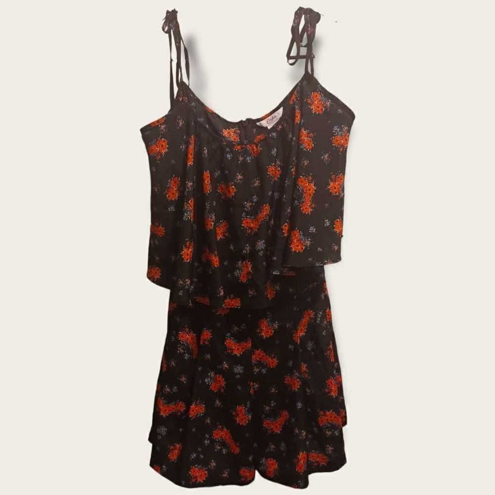 Cute floral romper